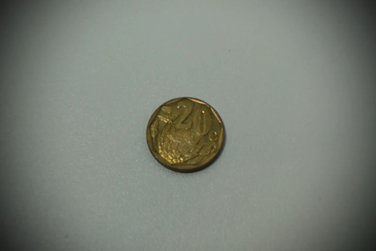 Moedas da África do Sul - 20 Cents + 2 Rand - Foto 4