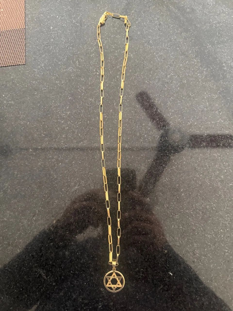 Cordão Cartier com medalha do rei Davi - Foto 3