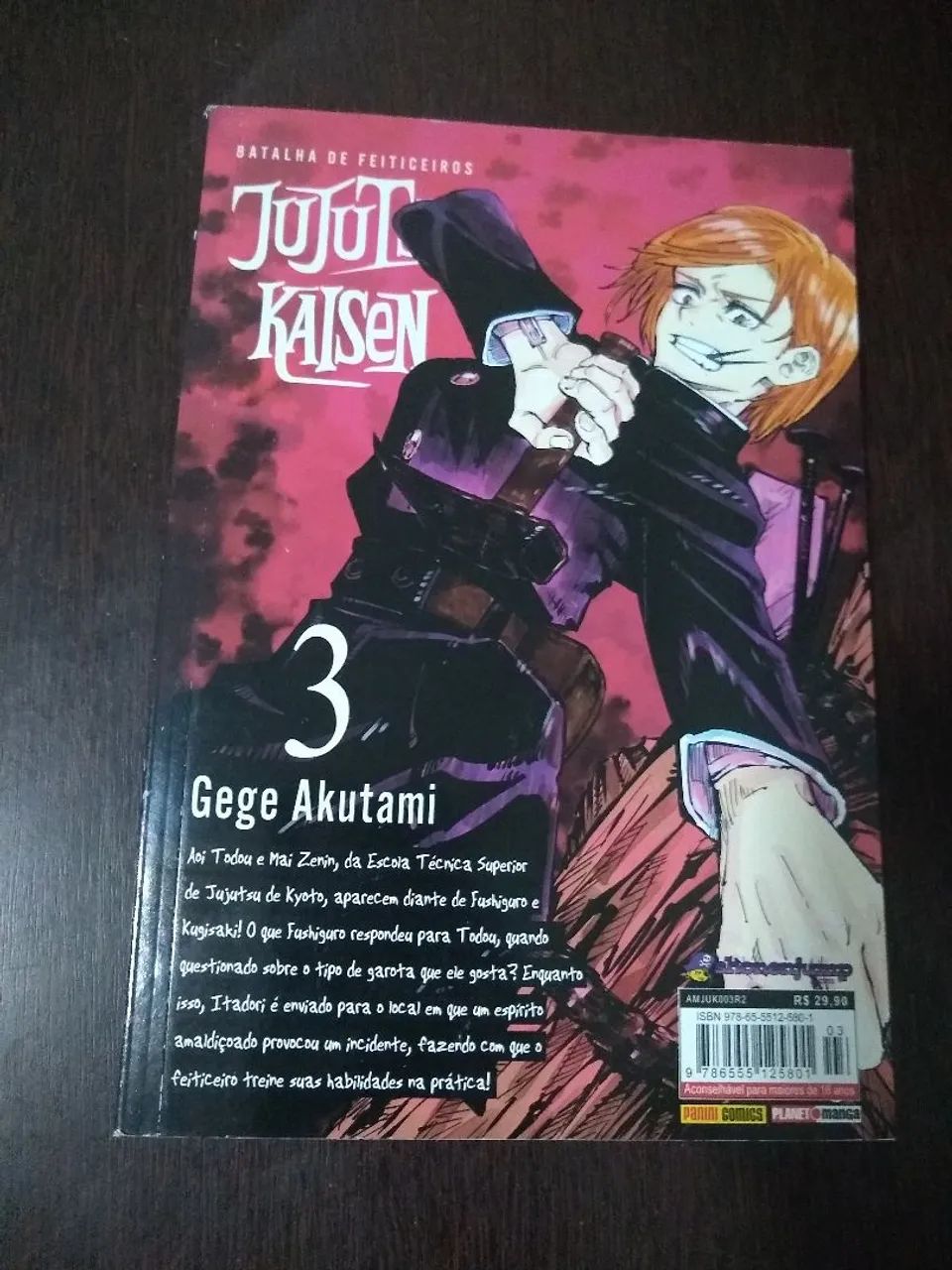 Jujutsu Kaisen Vol. 3