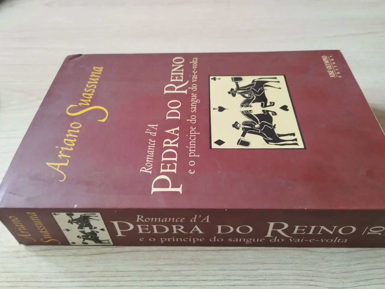 Livro Romance d,A Pedra do Reino e o Príncipe do Sangue do vai-e-volta  - Foto 3
