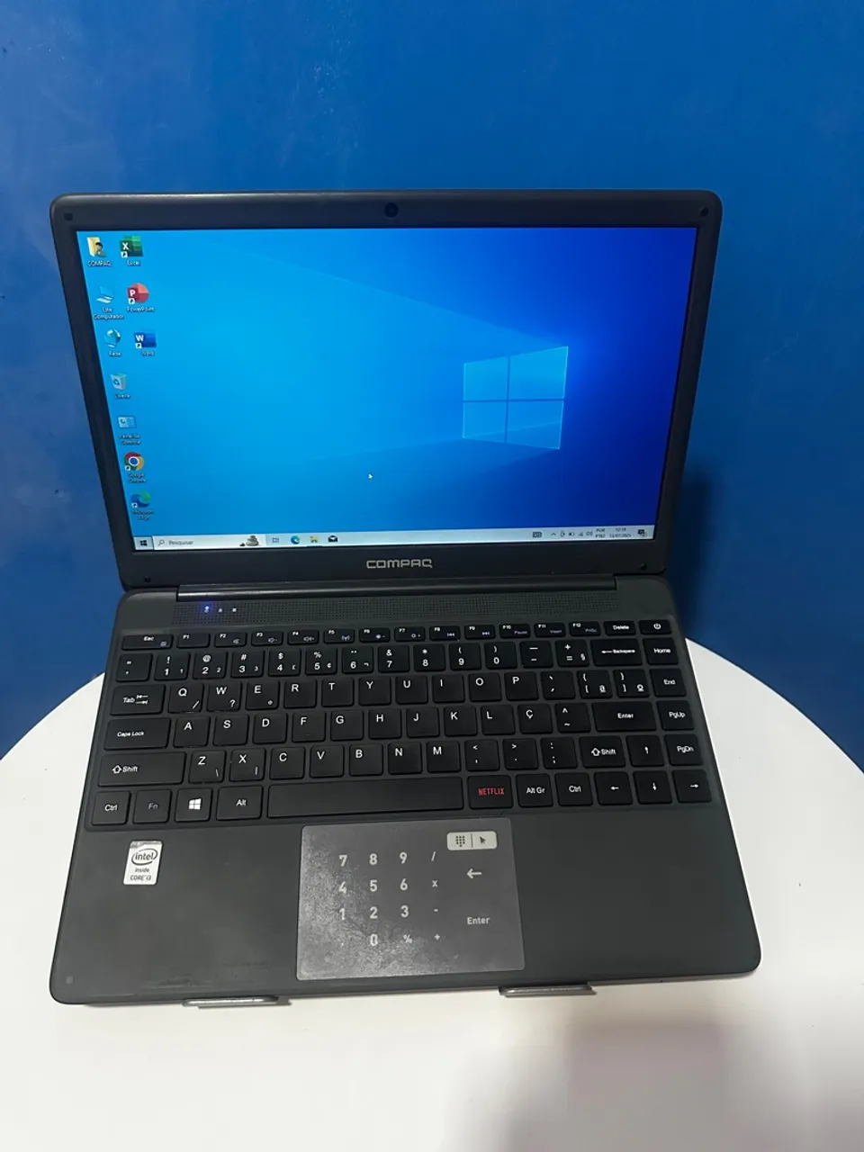 Notebook Compaq - i3 5ªGeração 4Gb ram SSD 128Gb