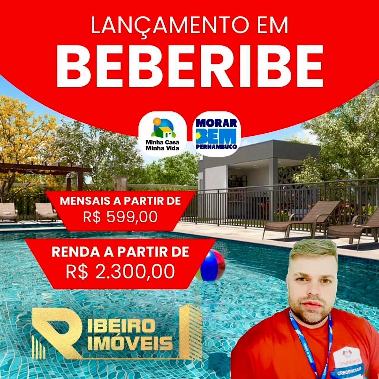 Morada Beberibe | Apartamento com piscina na Zona Norte!