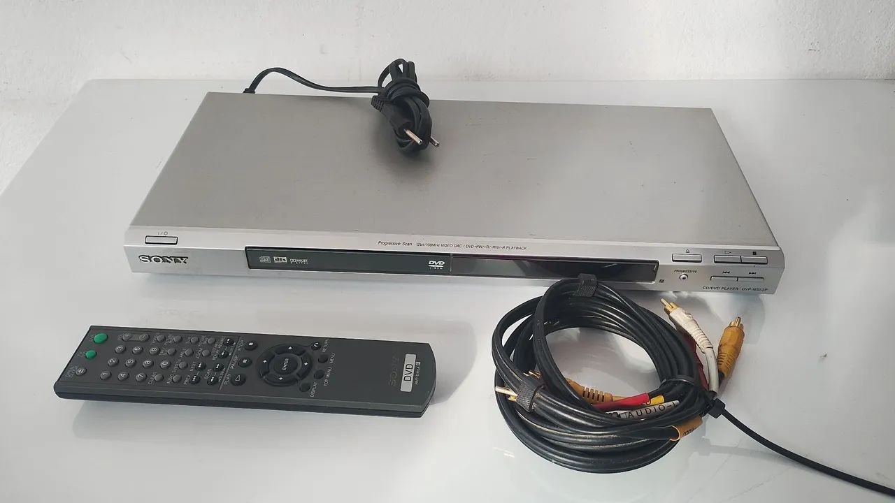 DVD Player Sony DVP-NS33P Completo