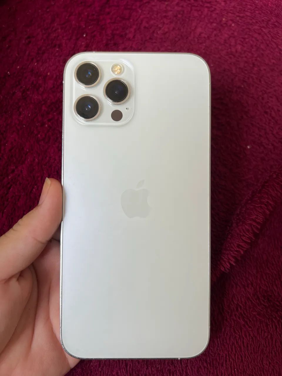 VENDO IPHONE 12 PRO MAX ORIGINAL 128GB BRANCO - Celulares e