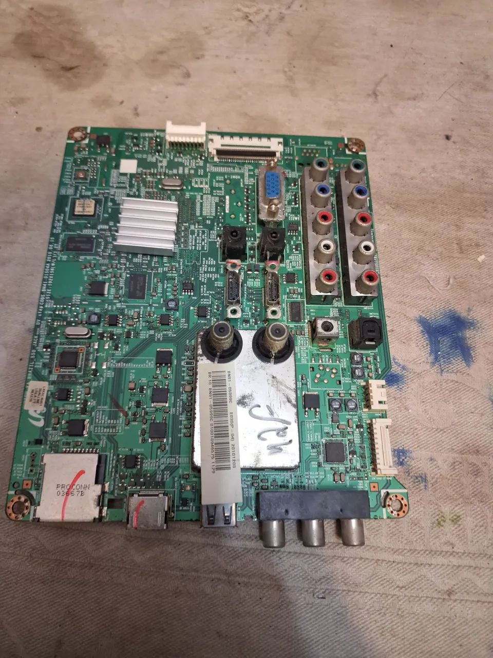 Placa principal samsung  ln32c450e1mxzd