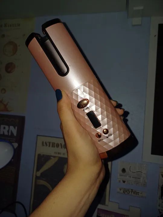Modelador de Cachos - Sem Fio - USB - Estilo Portátil<br><br><br>para Cabelos Deslumbrantes!