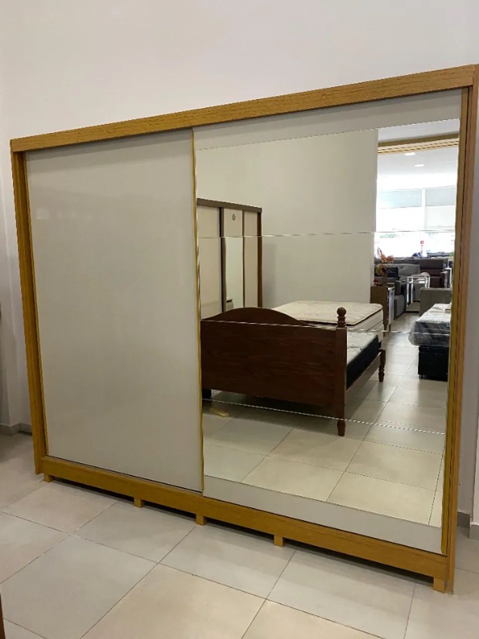 ROUPEIRO APOLO COM ESPELHO 100% MDF 