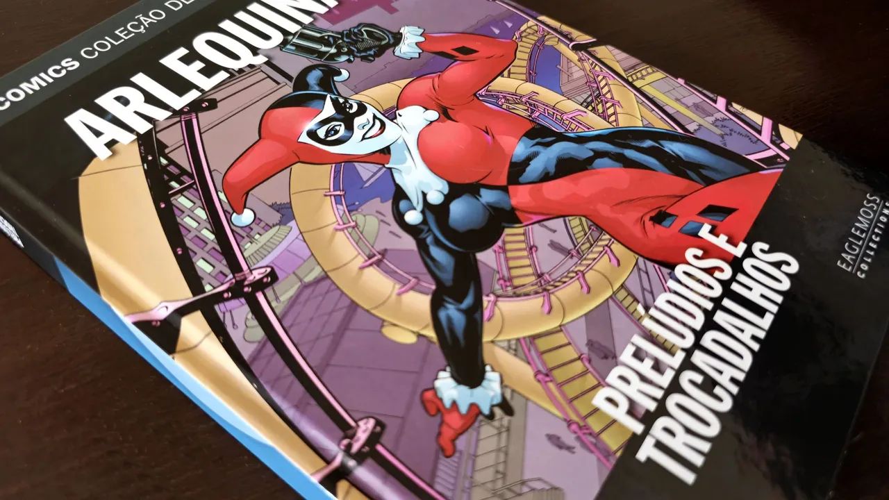 Arlequina - Prelúdios e Trocadalhos - DC Comics - HQ Eaglemoss - Foto 2