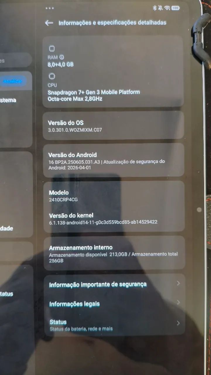 Xiaomi Pad 7 - Pouco usado c/ Teclado e Capa - Foto 2