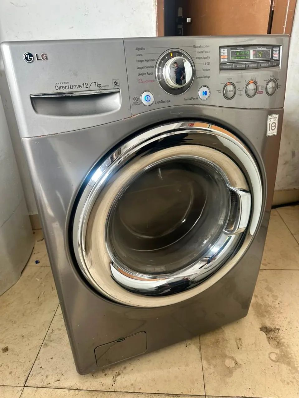 Máquina de lavar e secar 12 LG