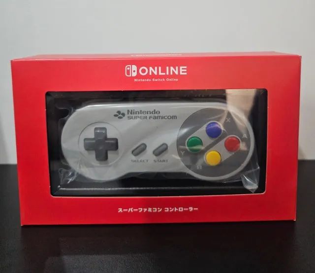 Controle SNES - Super Nintendo para Nintendo Switch Online