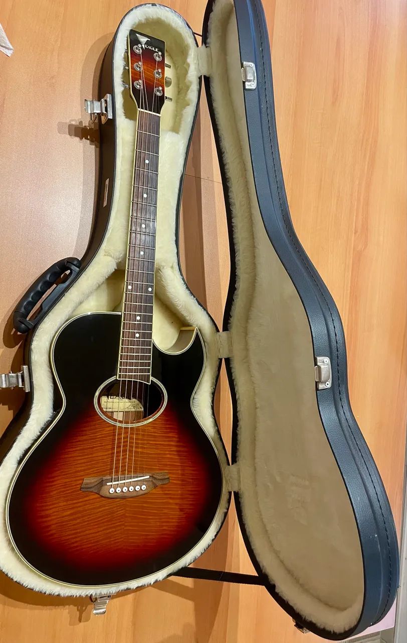 Violão Eagle GL36yb + case - Foto 4