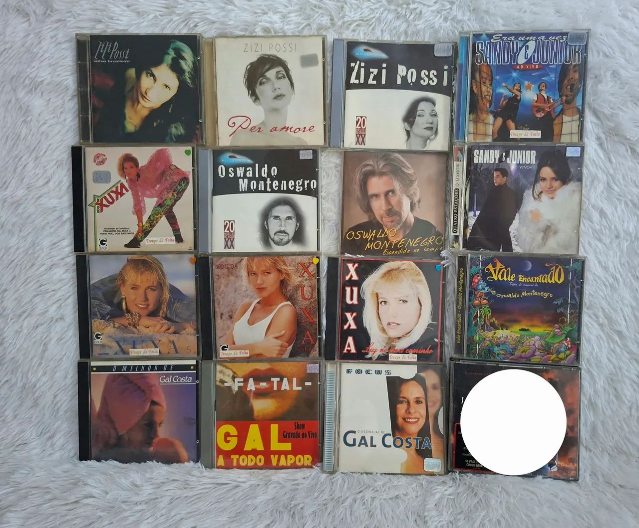 Coleção de CDs 