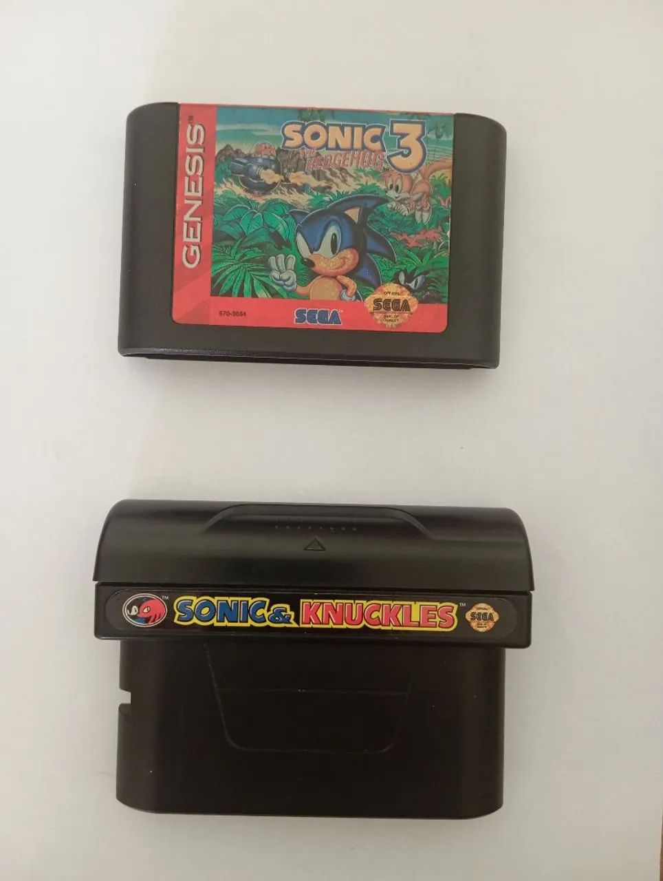 SONIC &  KNUCLES e SONIC 3 ( R$ 400 cada )