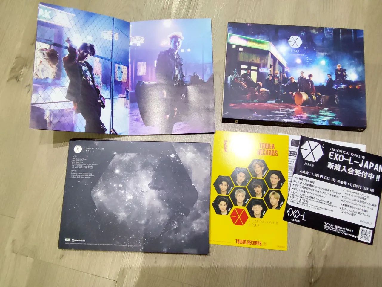 Álbum EXO - Coming Over (Edição Limitada CD + DVD) - Original 
