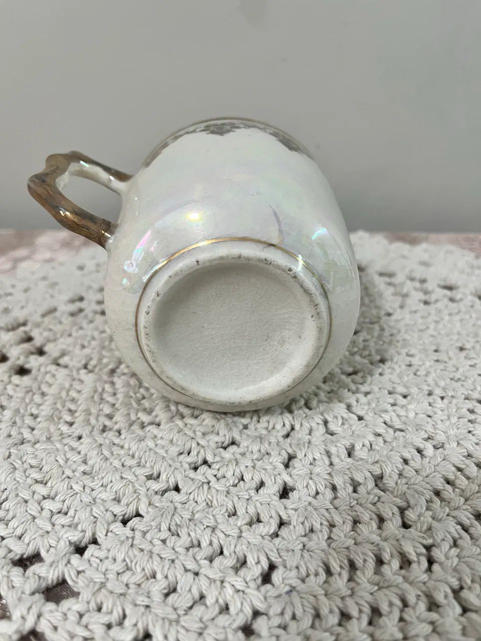 Caneca de porcelana antiga  - Foto 4