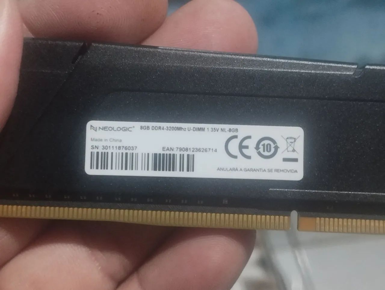 Memória RAM DDR4 2x8 16gb 3200 mhz - Foto 2
