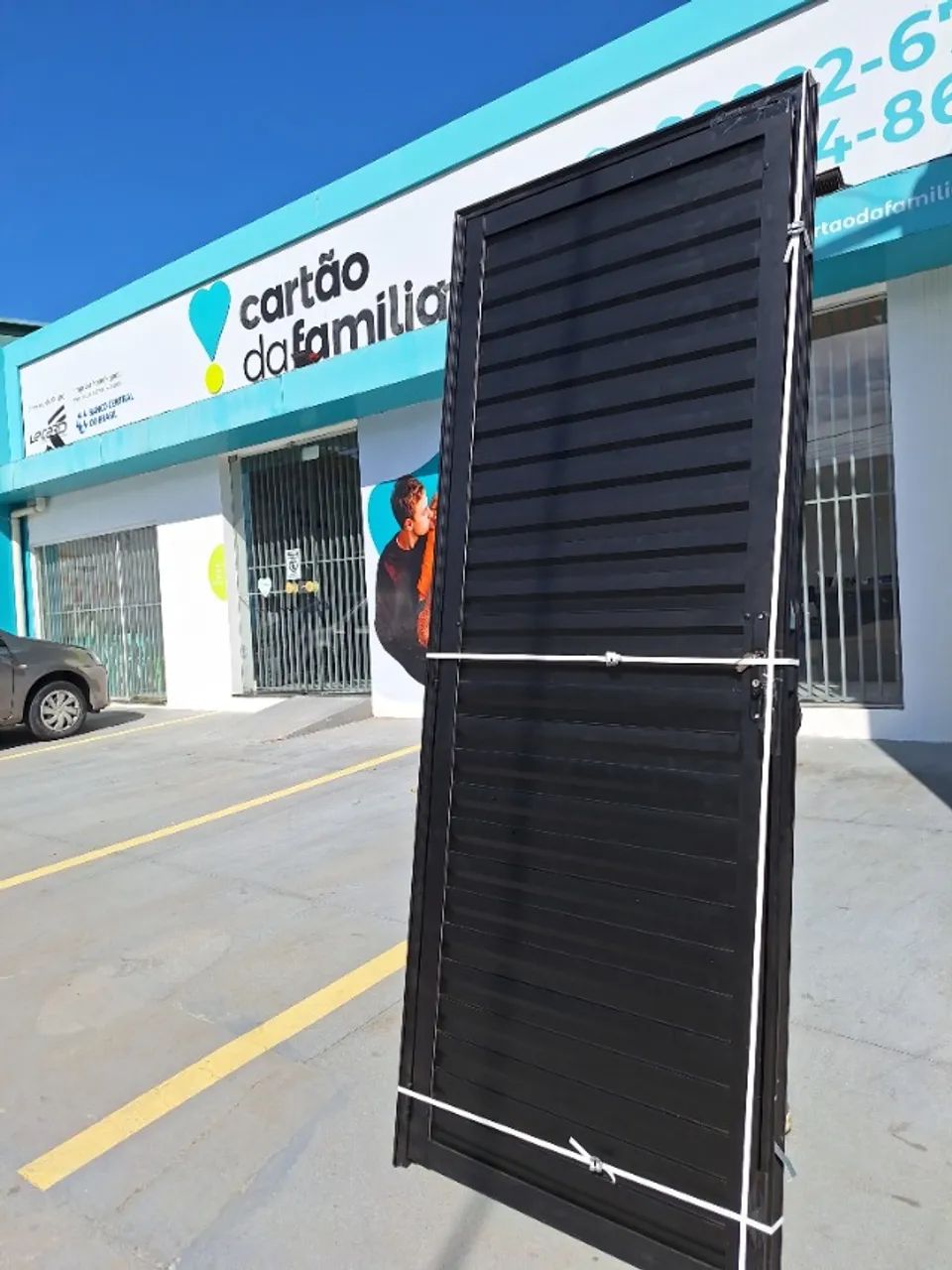 PORTAS DE ALÚMINIO 2.10X 60CM 70CM 80CM - MEGA LIQUIDAÇÃO - Foto 5