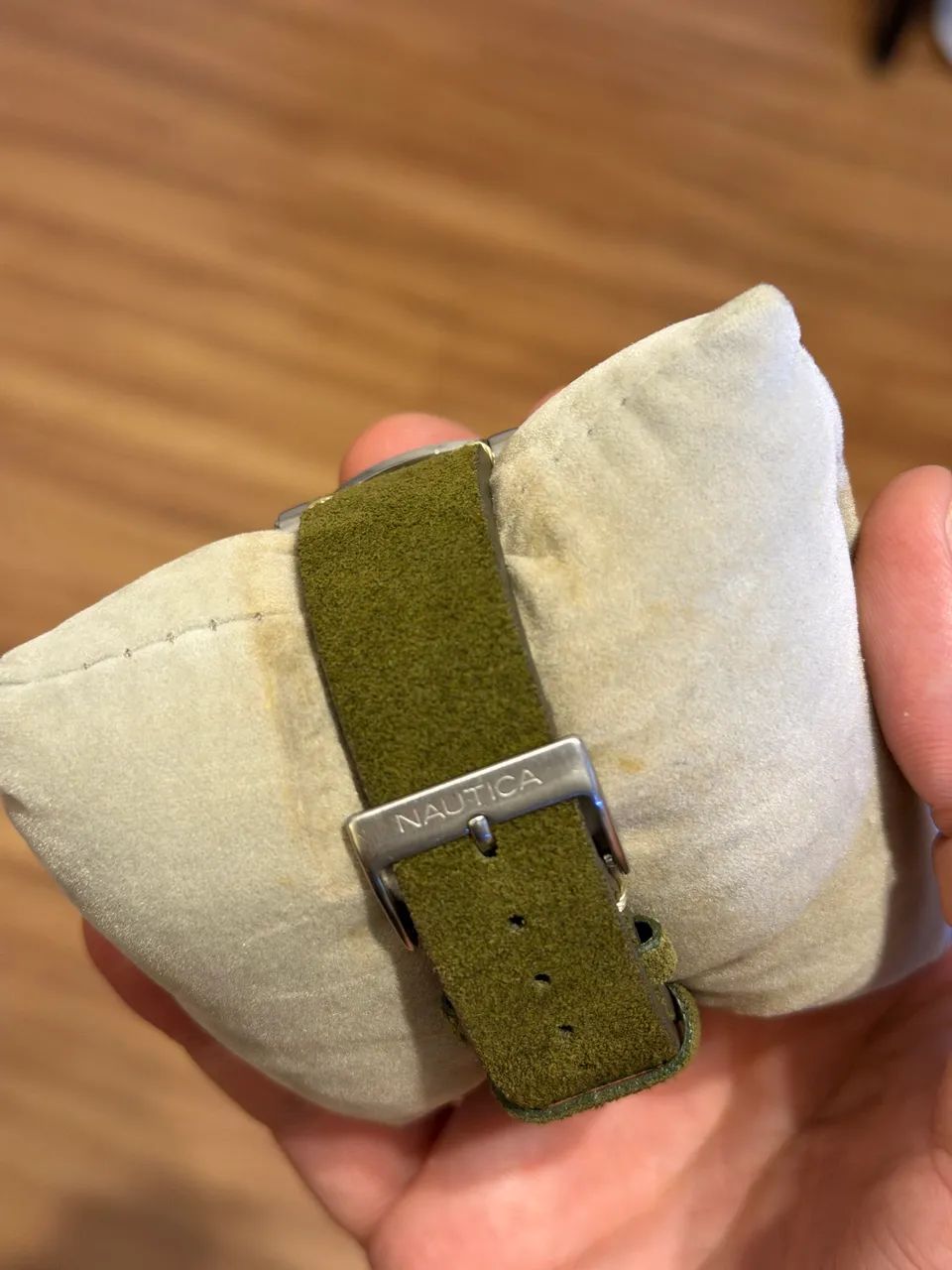 Relógio cronografo Nautica completo com caixa e docs - Foto 3