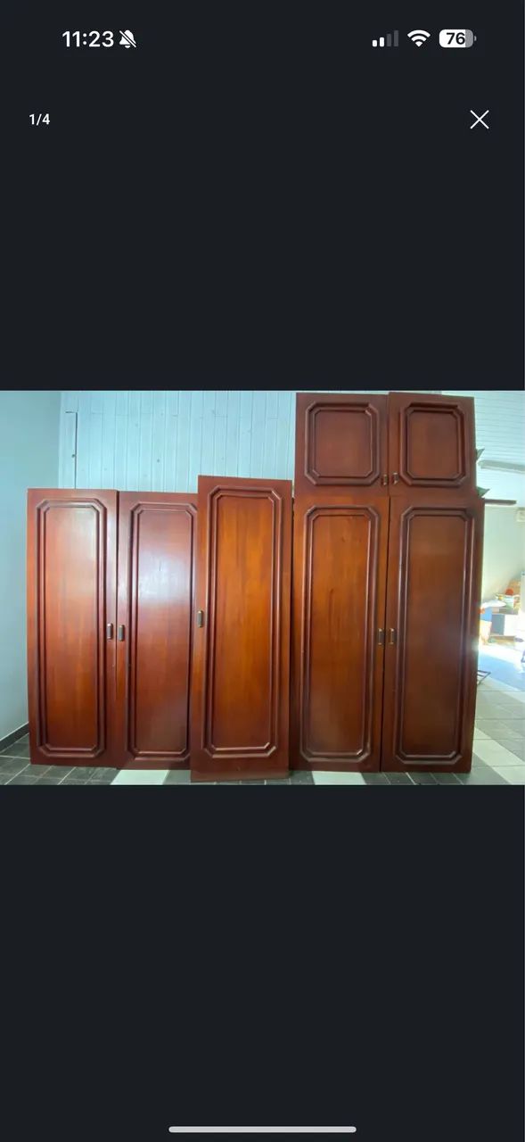 Guarda roupa 5/6 lugares  - Foto 4