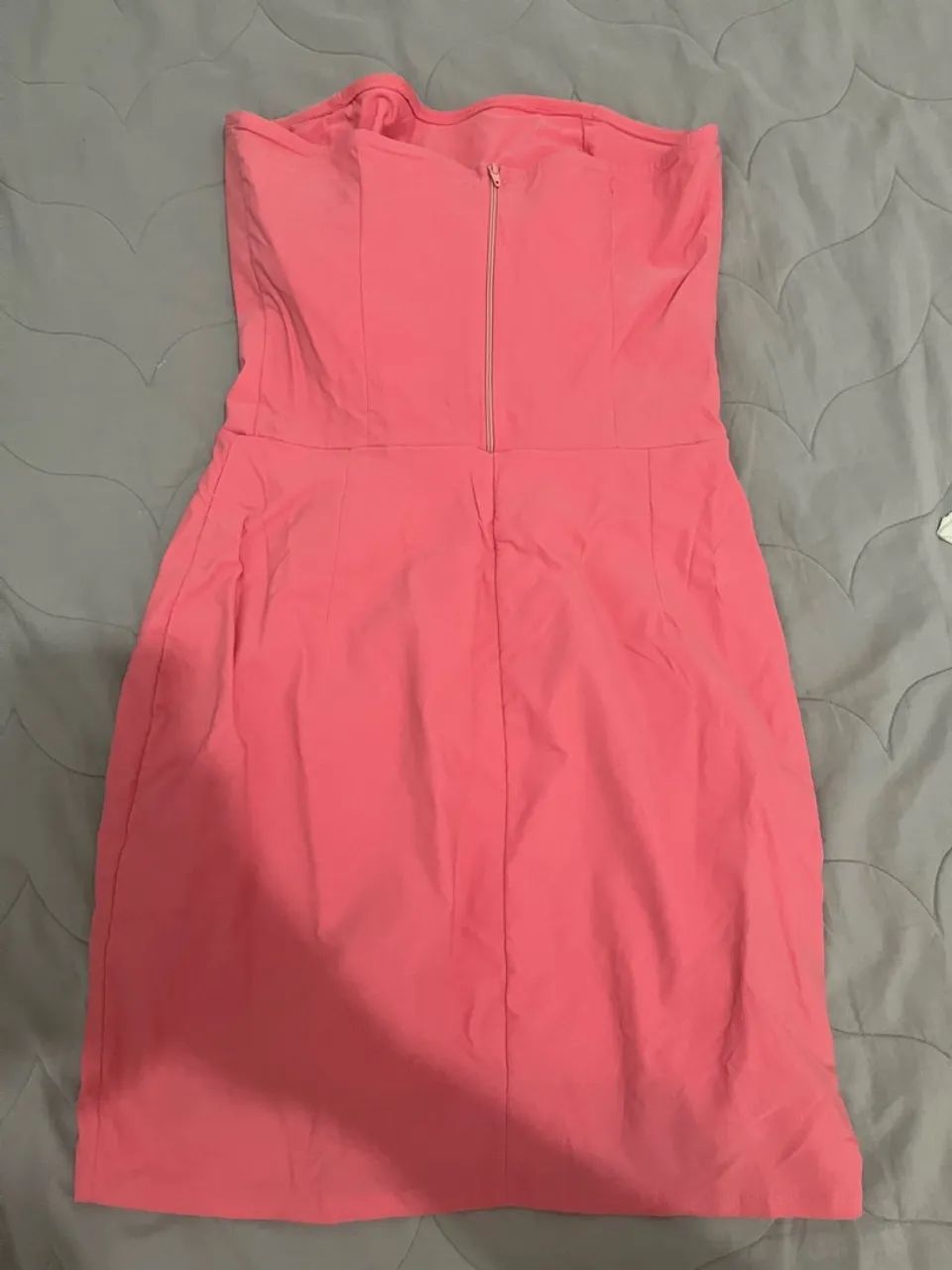 Vestido rosa com flor  - Foto 3