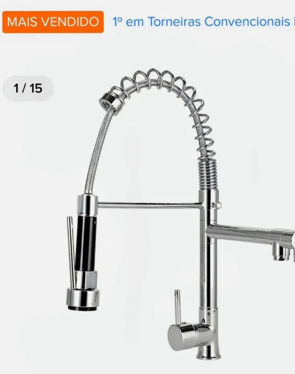 Torneira Gourmet nova na caixa Preço promocional  199,00 à vista!