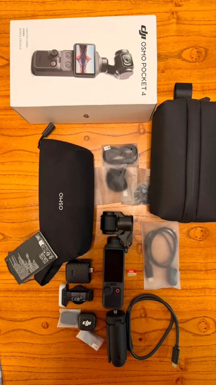 Câmera Osmo DJi pocket 4 COMBO CREATOR - Foto 4