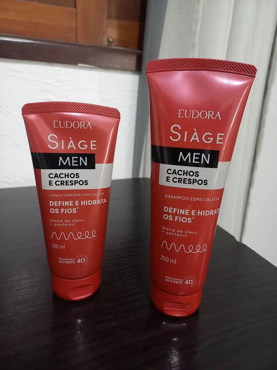 Shampoo e condicionador Eudora Siage Men Cachos