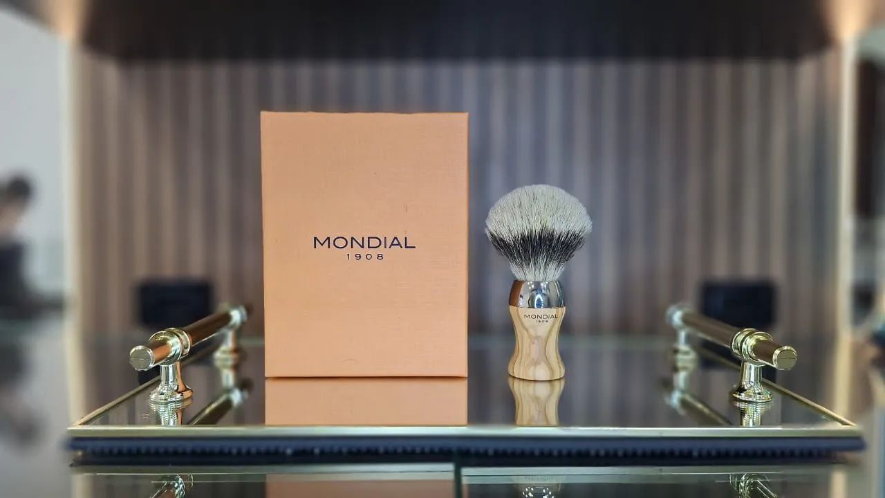 Pincel Mondial Cerdas Texugo (parte nobre/dorso)