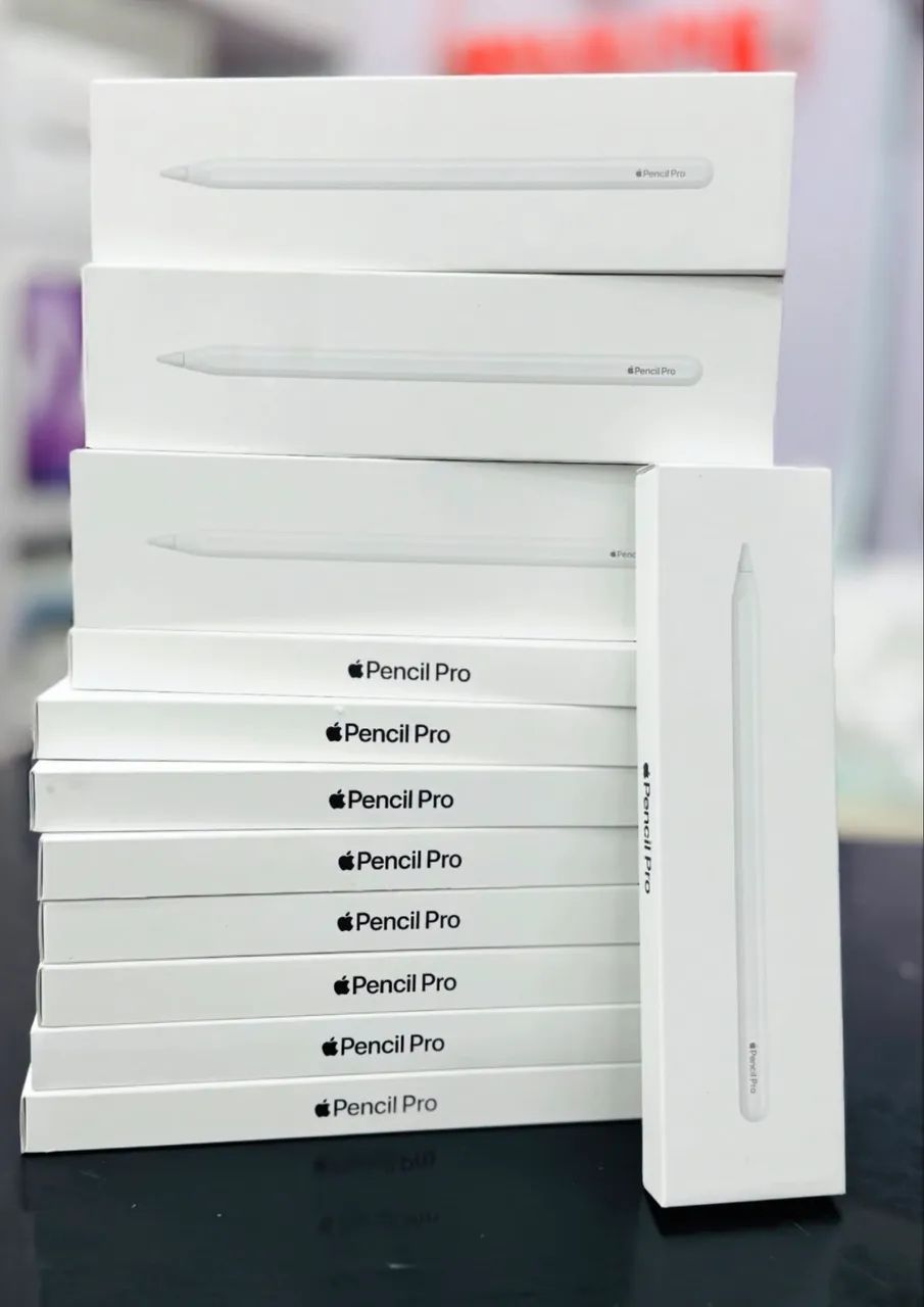Apple Pencil Pro lacrada com 1 ano de garantia loja física BH
