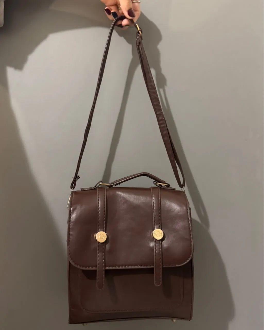 Bolsa feminina marrom  - Foto 3