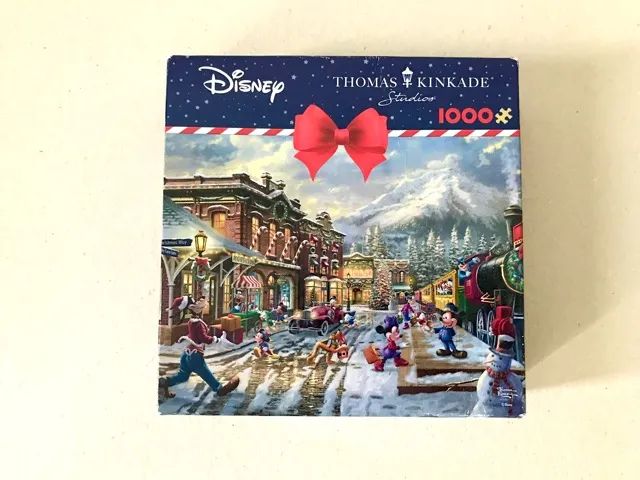 Quebra-cabeças Disney Thomas Kinkade 1000 peças  - Foto 2