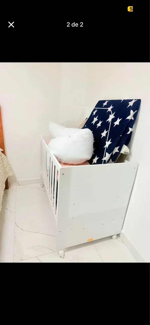 Berço usado no máximo duas vezes  - Foto 2