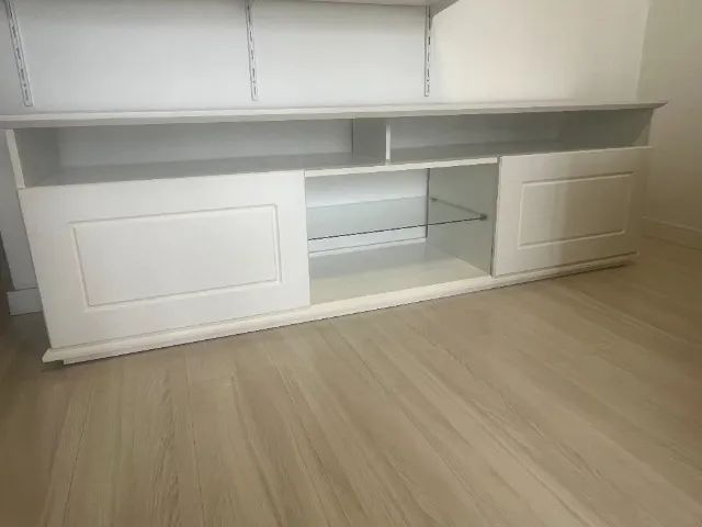 Rack branco para TV - 180 x 40 cm - Foto 4