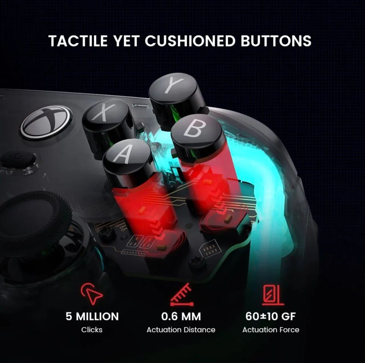Controle GameSir Kaleid  - Foto 2