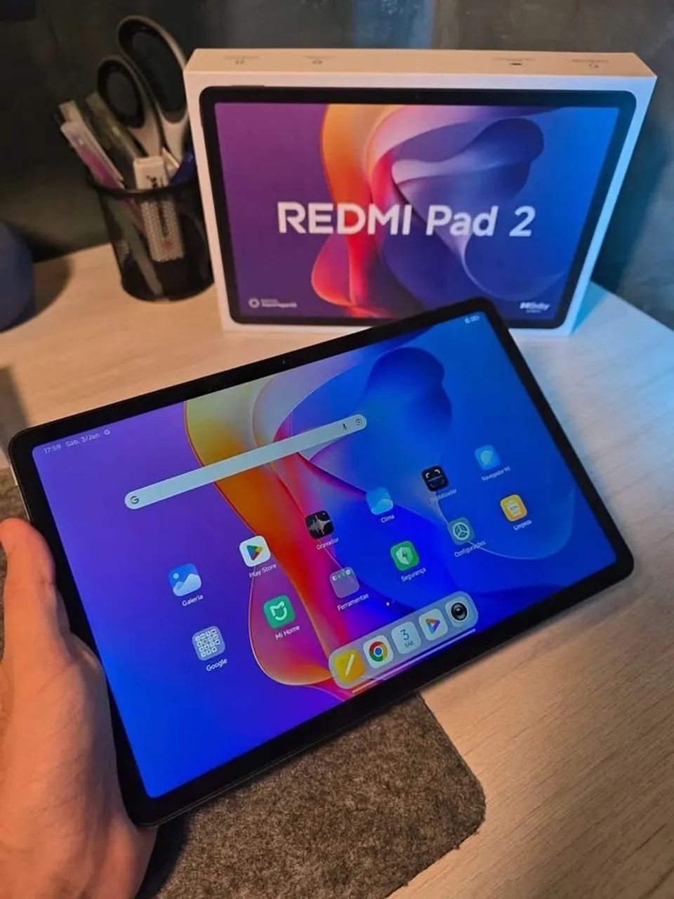 Tablet Xiaomi Redmi Par 2 128gb 4ram novo lacrado  - Foto 4