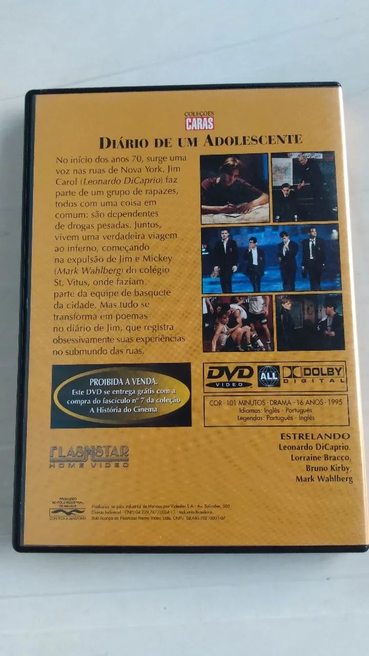 DVD original diário de um adolescente.  - Foto 2