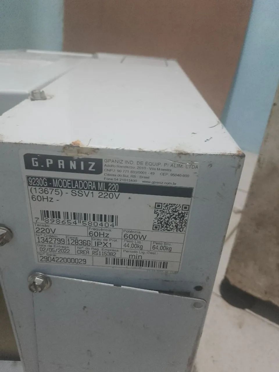 vendo modeladora de pão 220 ml - Foto 3