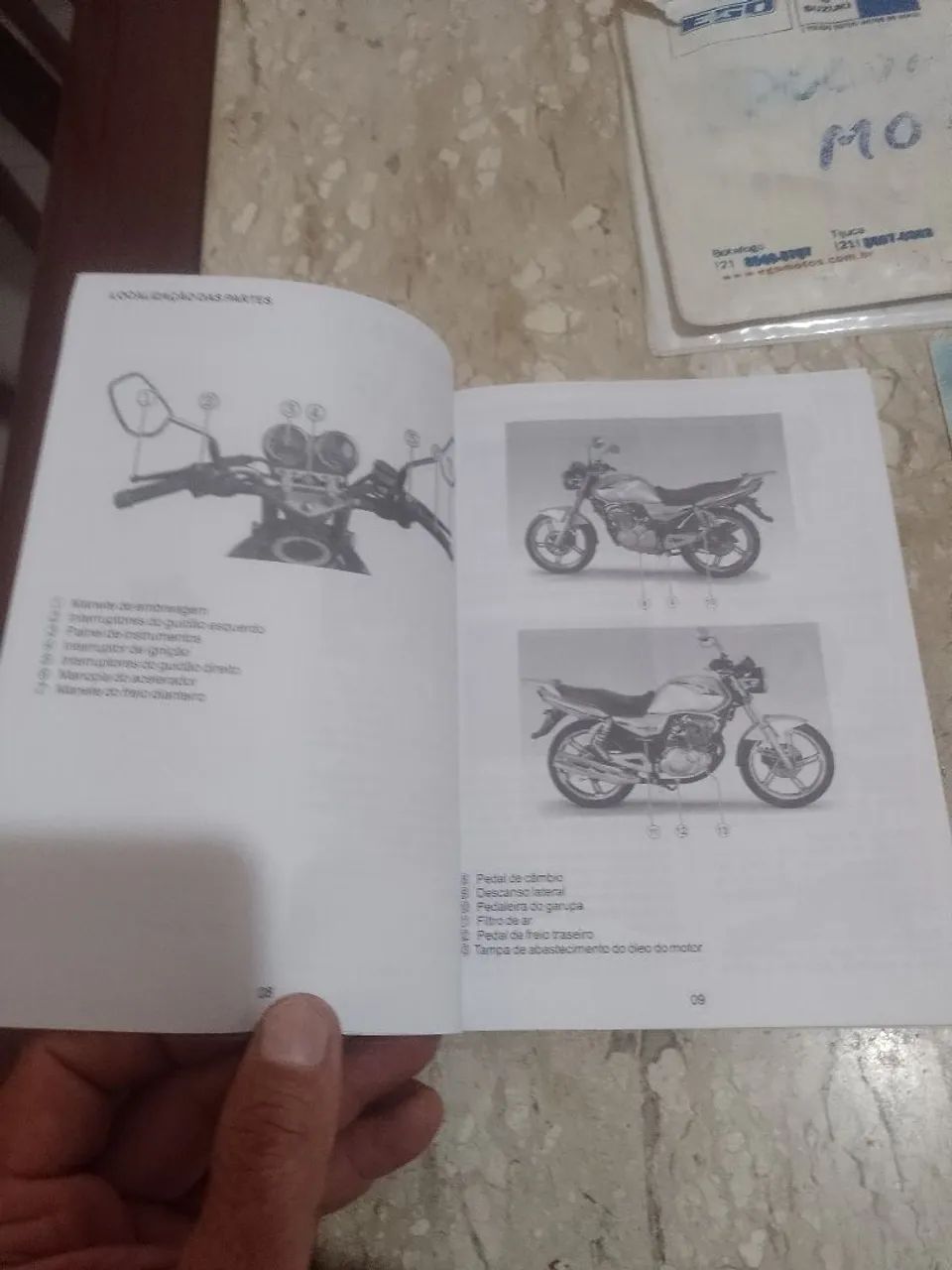 Manual do proprietário da moto Suzuki gsr 150i 2012 a 2016 - Foto 4