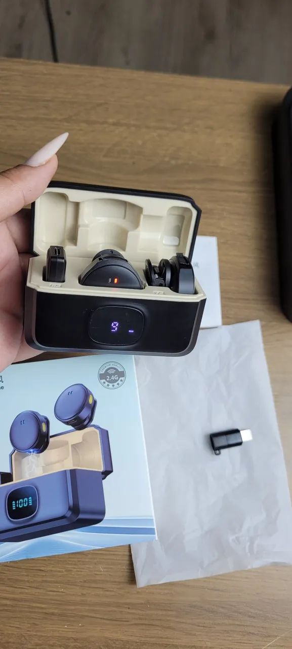 Microfone de lapela
