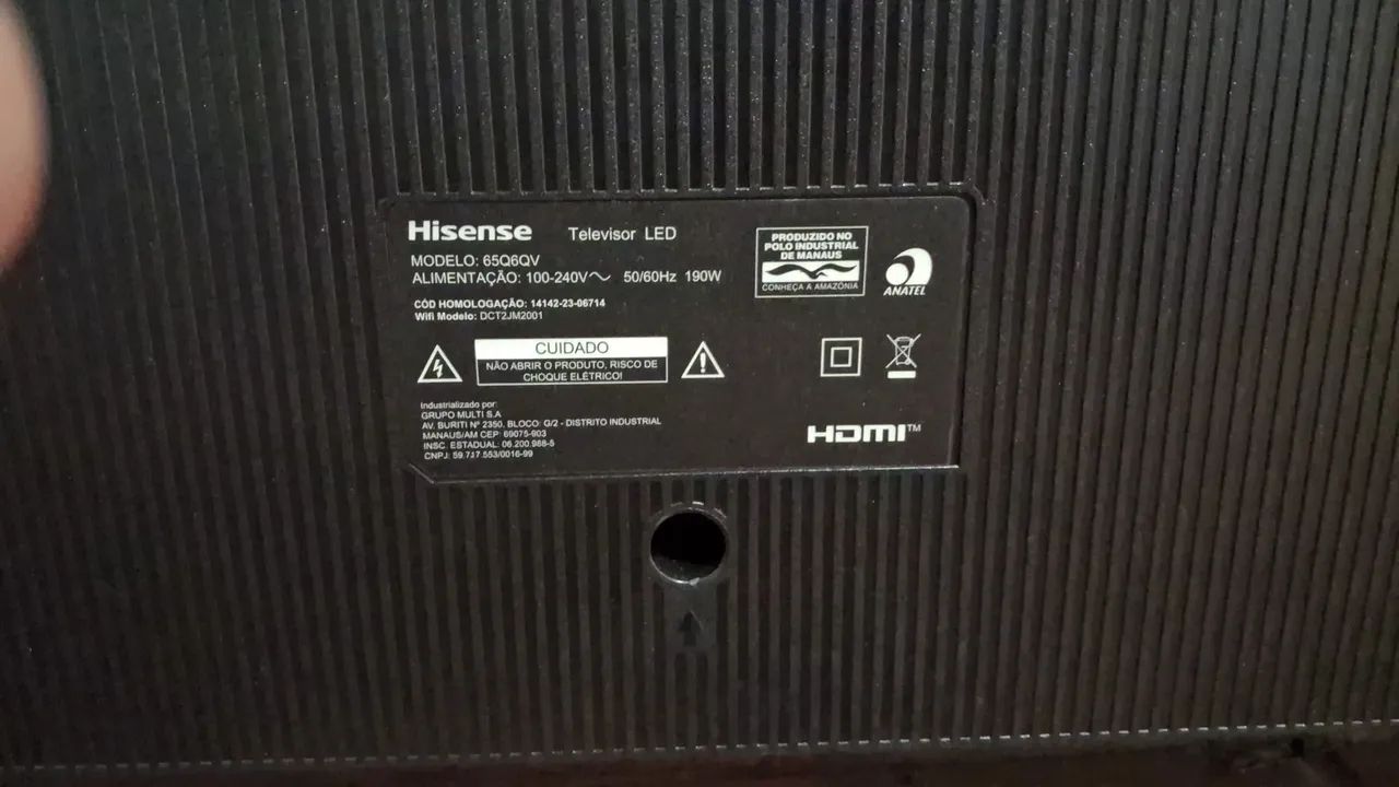 Tv HISENSE 65 POLEGADAS  - Foto 2