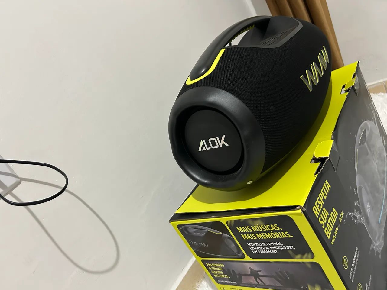 Caixa bombox Alok  - Foto 3