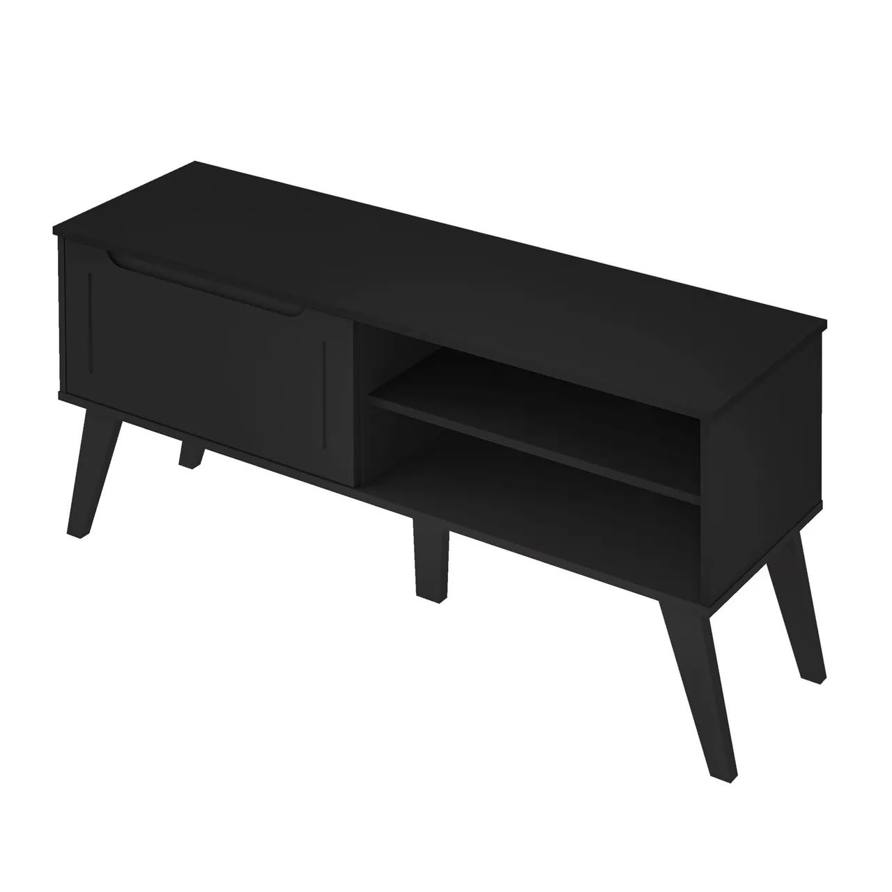 RACK ALL BLACK PARA TV ATÉ 55 POLEGADAS/ NOVO/ ENTREGA GRÁTIS  - Foto 3