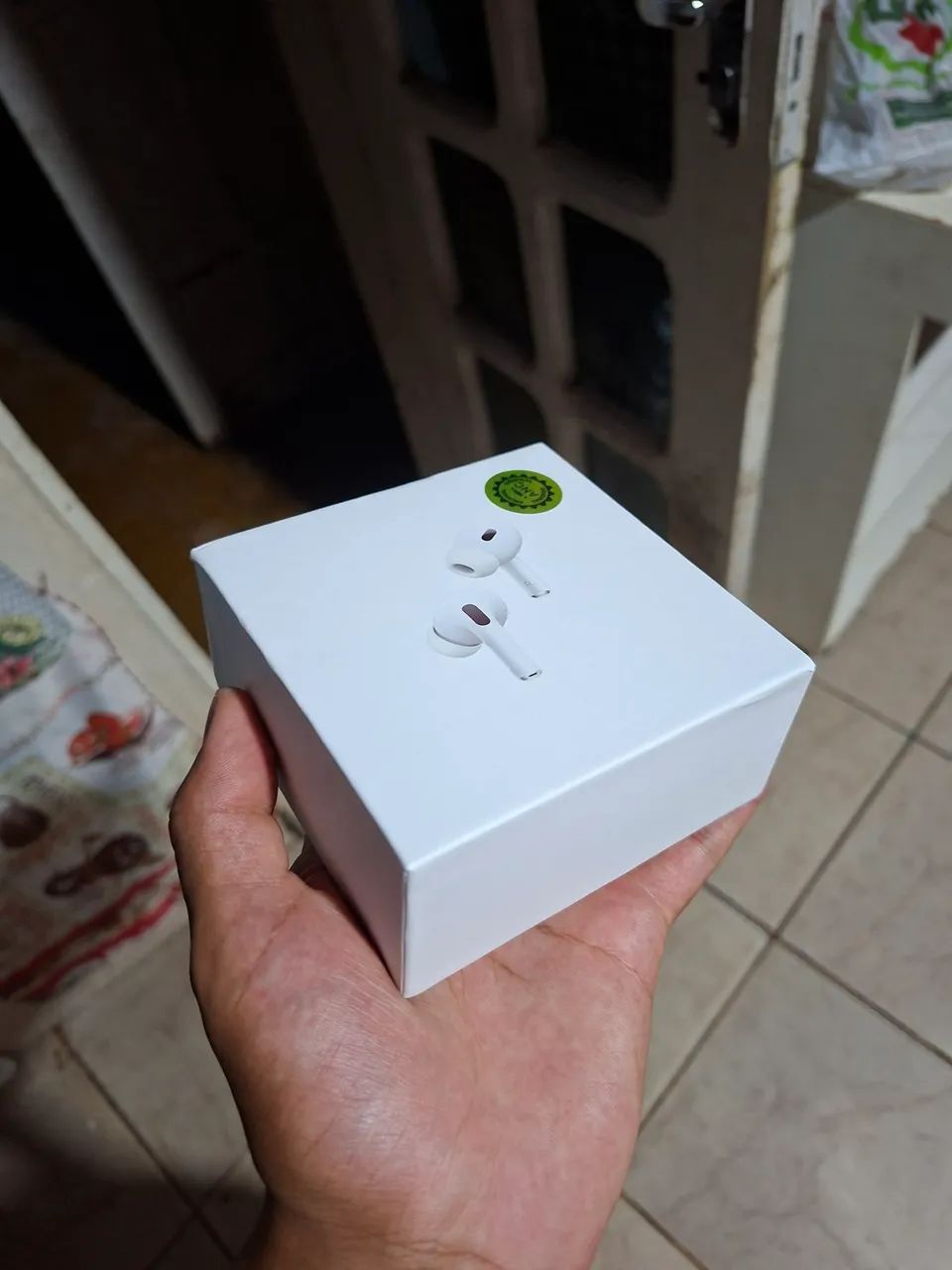 Fone Sem Fio Bluetooth Tipo AirPods Pro - Caixa e Cabo