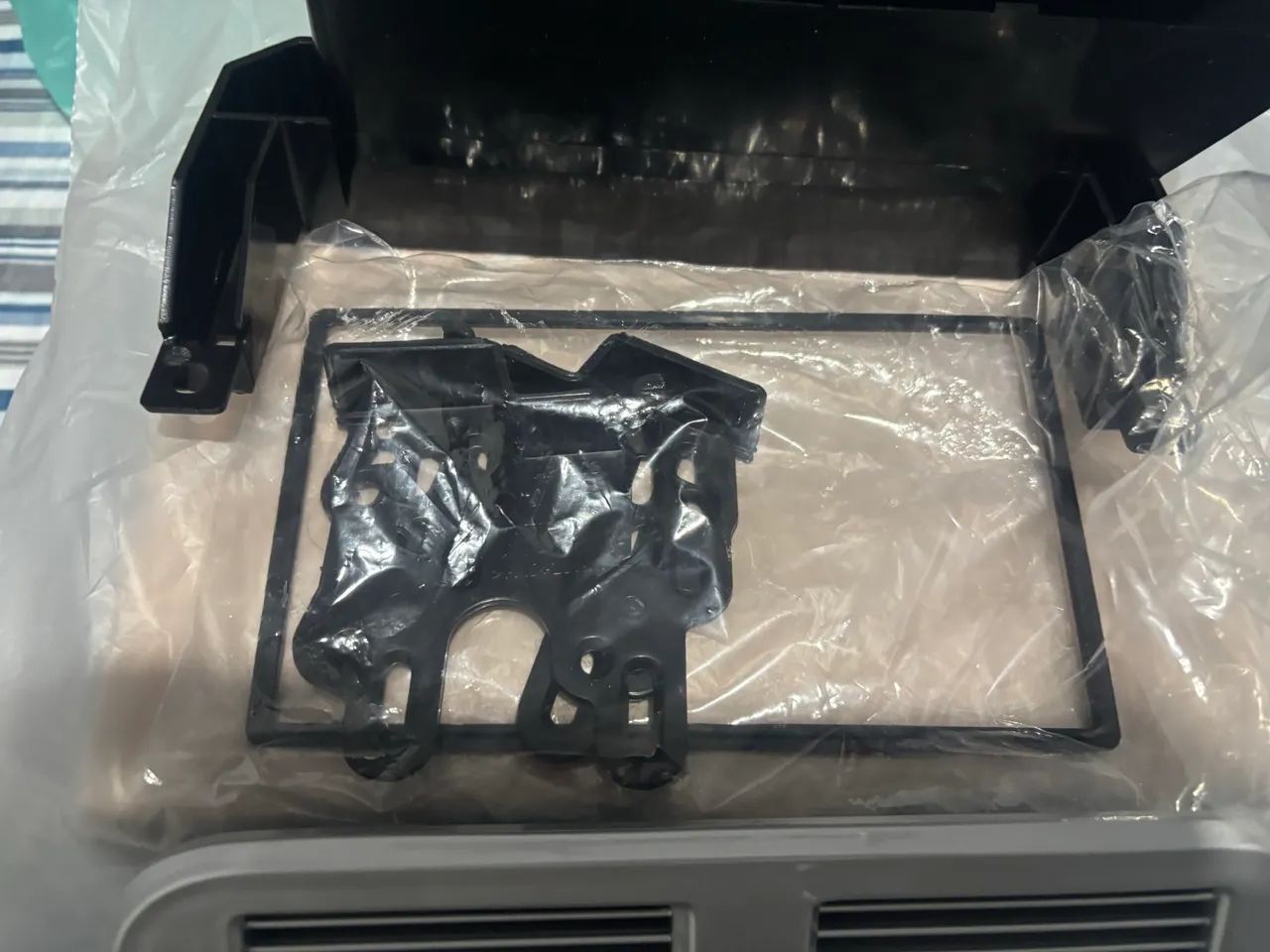 Moldura para multimídia do Fiat punto - Foto 4