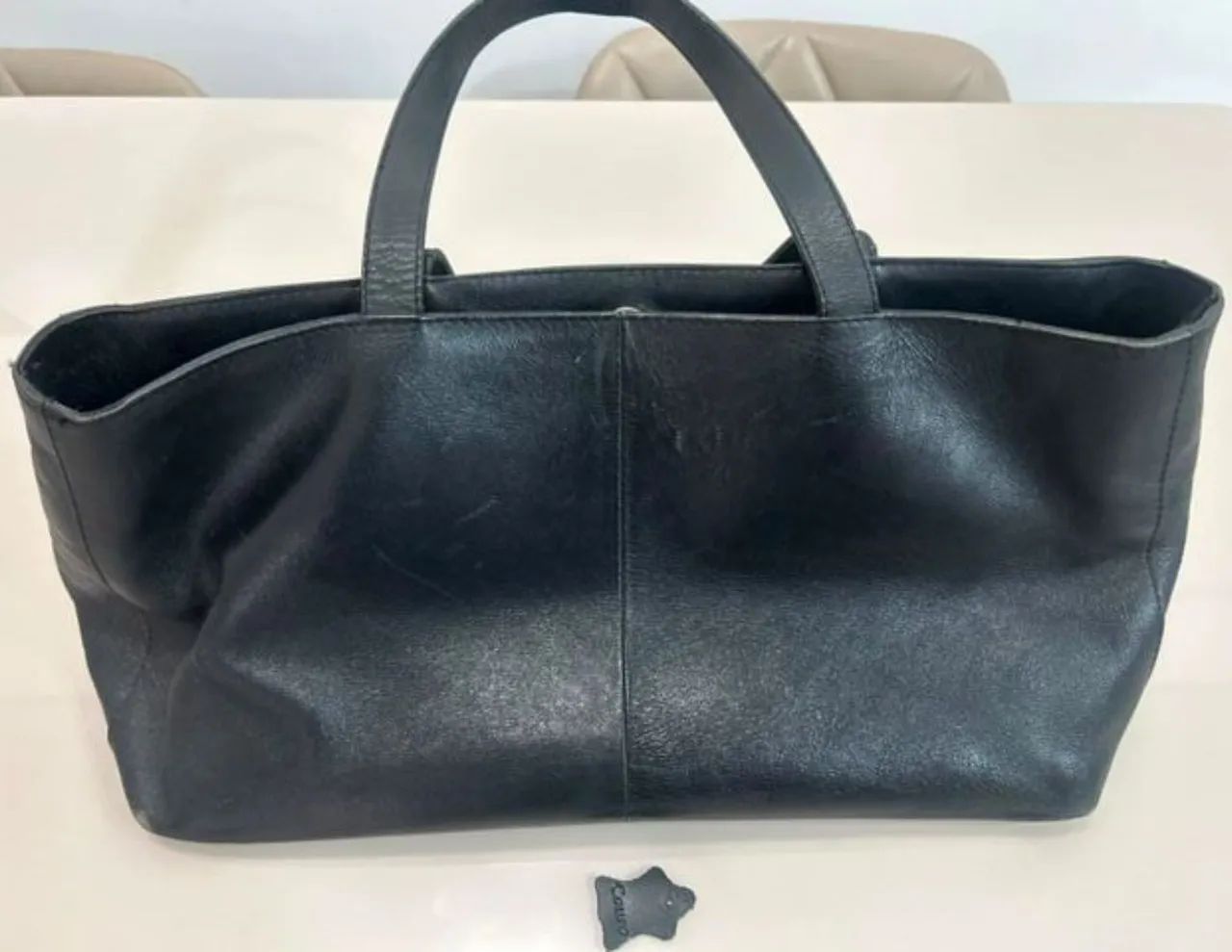 Bolsa de Couro Legitimo - Foto 2