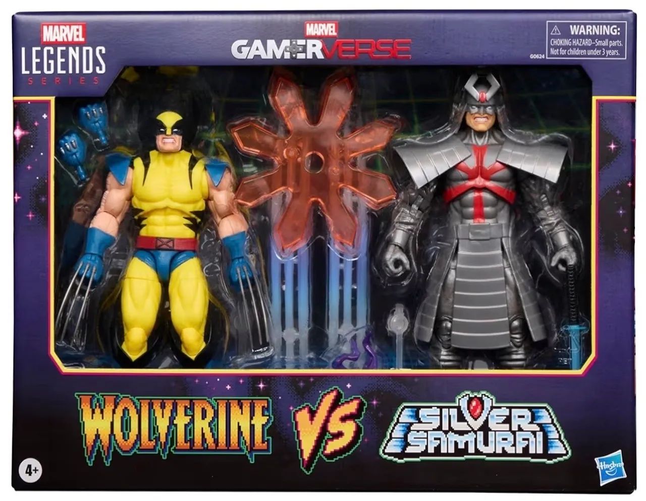 WOLVERINE VS SILVER SAMURAI - MARVEL LEGENDS