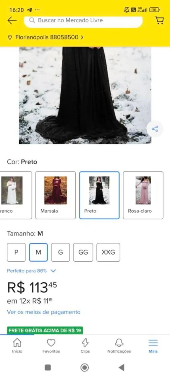 Vestido de gestante - Foto 2