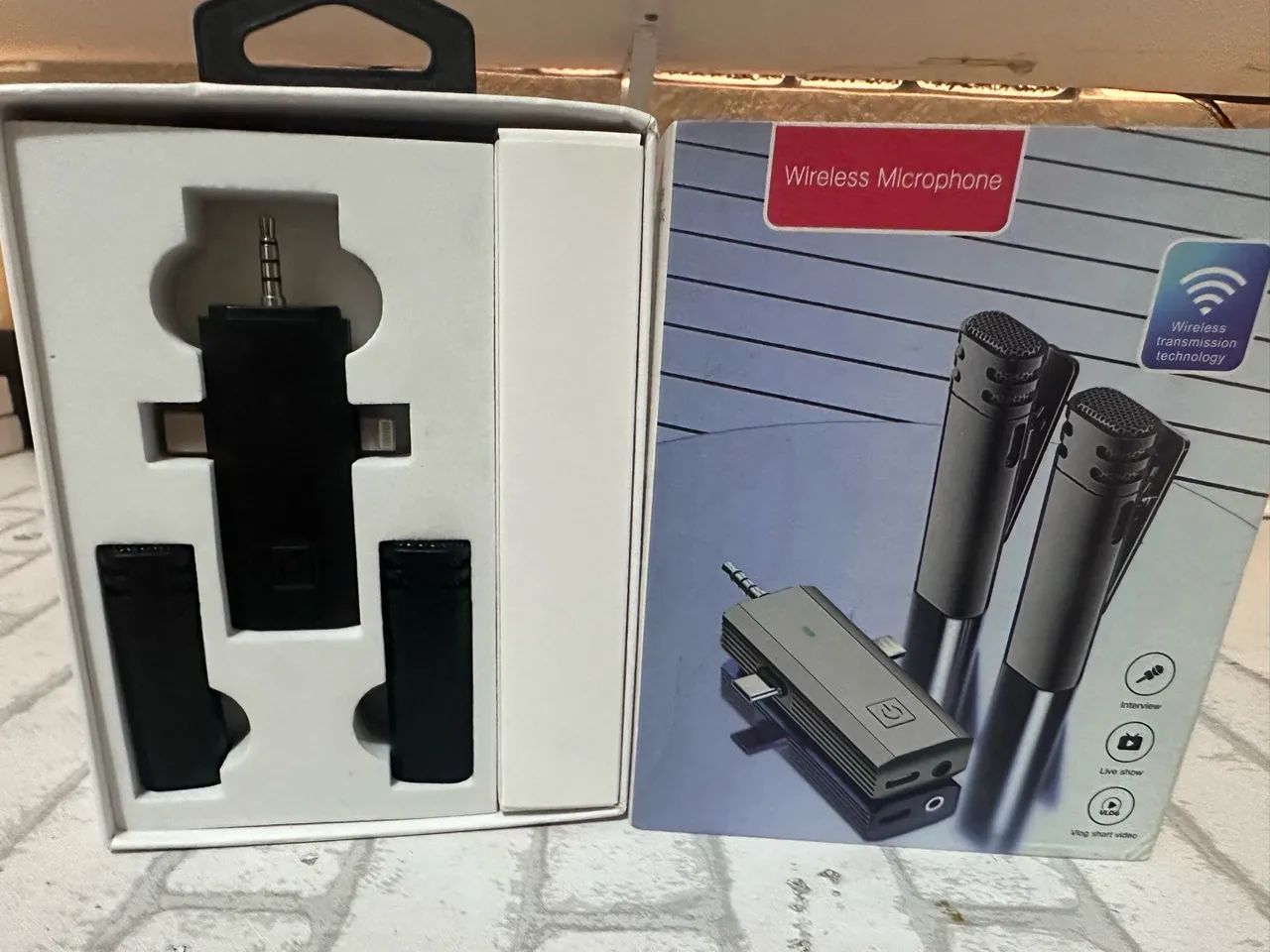 2 Microfones de Lapela sem fio (Android e IPhone) - Foto 3