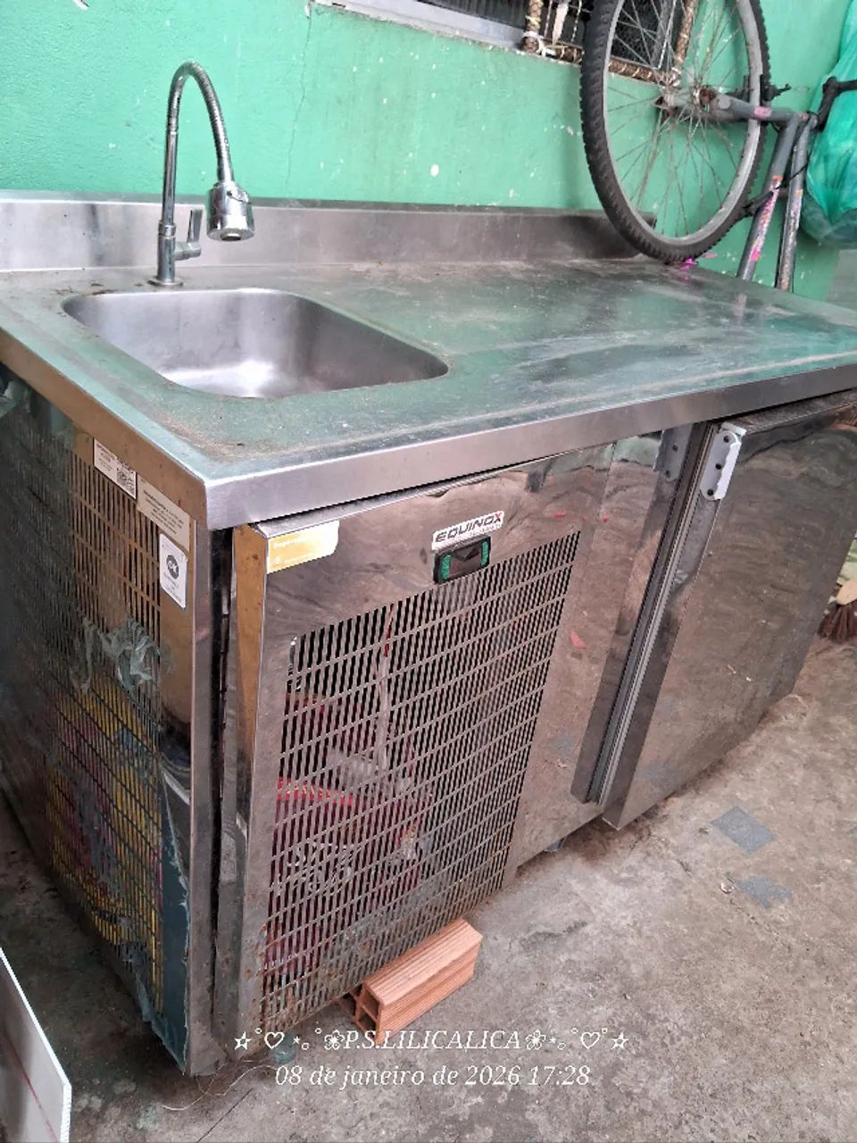 Frizer com pia em inox  - Foto 6